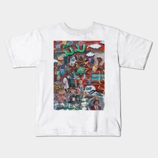 Your Memories Are Lies XXV: Meme Museum | Inside An Apocalyptic Labyrinth | Fantasy VS Reality | Original Tyler Tilley Kids T-Shirt